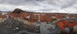 Archiv Foto Webcam Grazer Rathaus 13:00