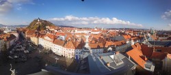Archiv Foto Webcam Grazer Rathaus 13:00