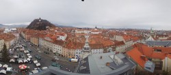 Archiv Foto Webcam Grazer Rathaus 08:00
