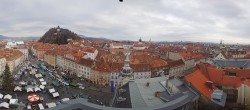 Archiv Foto Webcam Grazer Rathaus 12:00