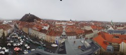 Archiv Foto Webcam Grazer Rathaus 08:00