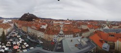 Archiv Foto Webcam Grazer Rathaus 12:00