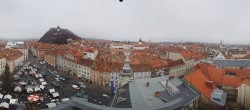 Archiv Foto Webcam Grazer Rathaus 10:00