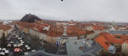 Archiv Foto Webcam Grazer Rathaus 12:00