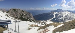 Archiv Foto Webcam Rudnigsattel - Blick Richtung Tressdorfer Höhe 09:00