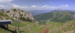 Archiv Foto Webcam Rudnigsattel - Blick Richtung Tressdorfer Höhe 13:00