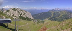 Archiv Foto Webcam Rudnigsattel - Blick Richtung Tressdorfer Höhe 13:00