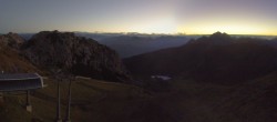 Archiv Foto Webcam Rudnigsattel - Blick Richtung Tressdorfer Höhe 05:00