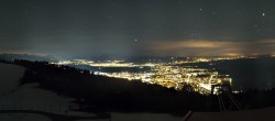 Archiv Foto Webcam Bregenz: Bergstation Pfänderbahn 01:00