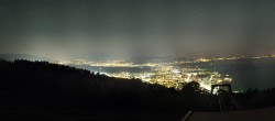Archived image Webcam Top Station Pfänderbahn 23:00
