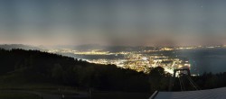 Archiv Foto Webcam Bregenz: Bergstation Pfänderbahn 23:00