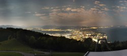 Archiv Foto Webcam Bregenz: Bergstation Pfänderbahn 01:00