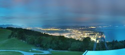 Archiv Foto Webcam Bregenz: Bergstation Pfänderbahn 03:00