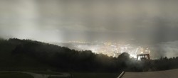Archiv Foto Webcam Bregenz: Bergstation Pfänderbahn 01:00