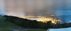 Archiv Foto Webcam Bregenz: Bergstation Pfänderbahn 03:00