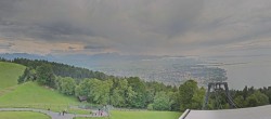 Archiv Foto Webcam Bregenz: Bergstation Pfänderbahn 09:00