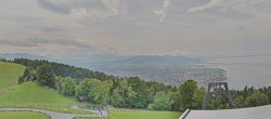 Archiv Foto Webcam Bregenz: Bergstation Pfänderbahn 13:00