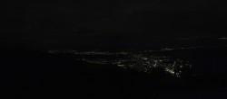Archiv Foto Webcam Bregenz: Bergstation Pfänderbahn 21:00