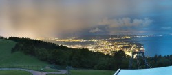 Archiv Foto Webcam Bregenz: Bergstation Pfänderbahn 03:00
