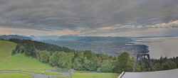 Archiv Foto Webcam Bregenz: Bergstation Pfänderbahn 19:00