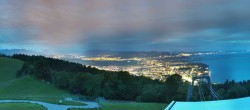 Archiv Foto Webcam Bregenz: Bergstation Pfänderbahn 03:00