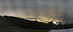 Archiv Foto Webcam Bregenz: Bergstation Pfänderbahn 01:00