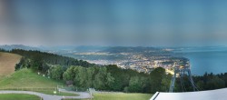 Archiv Foto Webcam Bregenz: Bergstation Pfänderbahn 03:00