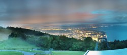 Archiv Foto Webcam Bregenz: Bergstation Pfänderbahn 03:00