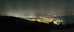 Archiv Foto Webcam Bregenz: Bergstation Pfänderbahn 01:00