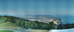 Archiv Foto Webcam Bregenz: Bergstation Pfänderbahn 03:00