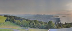 Archiv Foto Webcam Bregenz: Bergstation Pfänderbahn 19:00