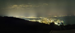 Archiv Foto Webcam Bregenz: Bergstation Pfänderbahn 01:00