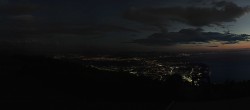 Archiv Foto Webcam Bregenz: Bergstation Pfänderbahn 21:00