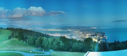 Archiv Foto Webcam Bregenz: Bergstation Pfänderbahn 03:00