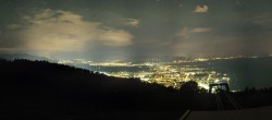 Archiv Foto Webcam Bregenz: Bergstation Pfänderbahn 01:00