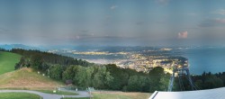 Archiv Foto Webcam Bregenz: Bergstation Pfänderbahn 03:00