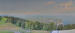 Archiv Foto Webcam Bregenz: Bergstation Pfänderbahn 07:00