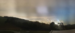Archiv Foto Webcam Bregenz: Bergstation Pfänderbahn 01:00