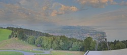 Archiv Foto Webcam Bregenz: Bergstation Pfänderbahn 05:00