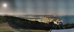 Archiv Foto Webcam Bregenz: Bergstation Pfänderbahn 01:00