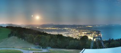 Archiv Foto Webcam Bregenz: Bergstation Pfänderbahn 03:00