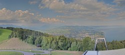 Archiv Foto Webcam Bregenz: Bergstation Pfänderbahn 07:00