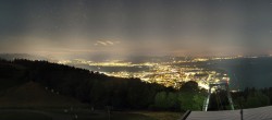 Archiv Foto Webcam Bregenz: Bergstation Pfänderbahn 01:00