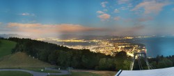 Archiv Foto Webcam Bregenz: Bergstation Pfänderbahn 03:00