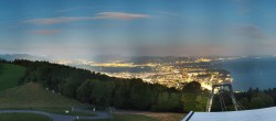Archiv Foto Webcam Bregenz: Bergstation Pfänderbahn 03:00