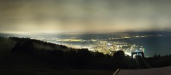 Archiv Foto Webcam Bregenz: Bergstation Pfänderbahn 03:00