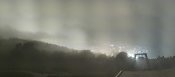 Archiv Foto Webcam Bregenz: Bergstation Pfänderbahn 23:00