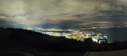 Archiv Foto Webcam Bregenz: Bergstation Pfänderbahn 01:00