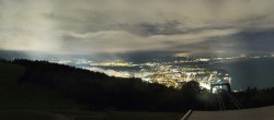 Archiv Foto Webcam Bregenz: Bergstation Pfänderbahn 03:00