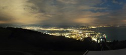 Archiv Foto Webcam Bregenz: Bergstation Pfänderbahn 03:00
